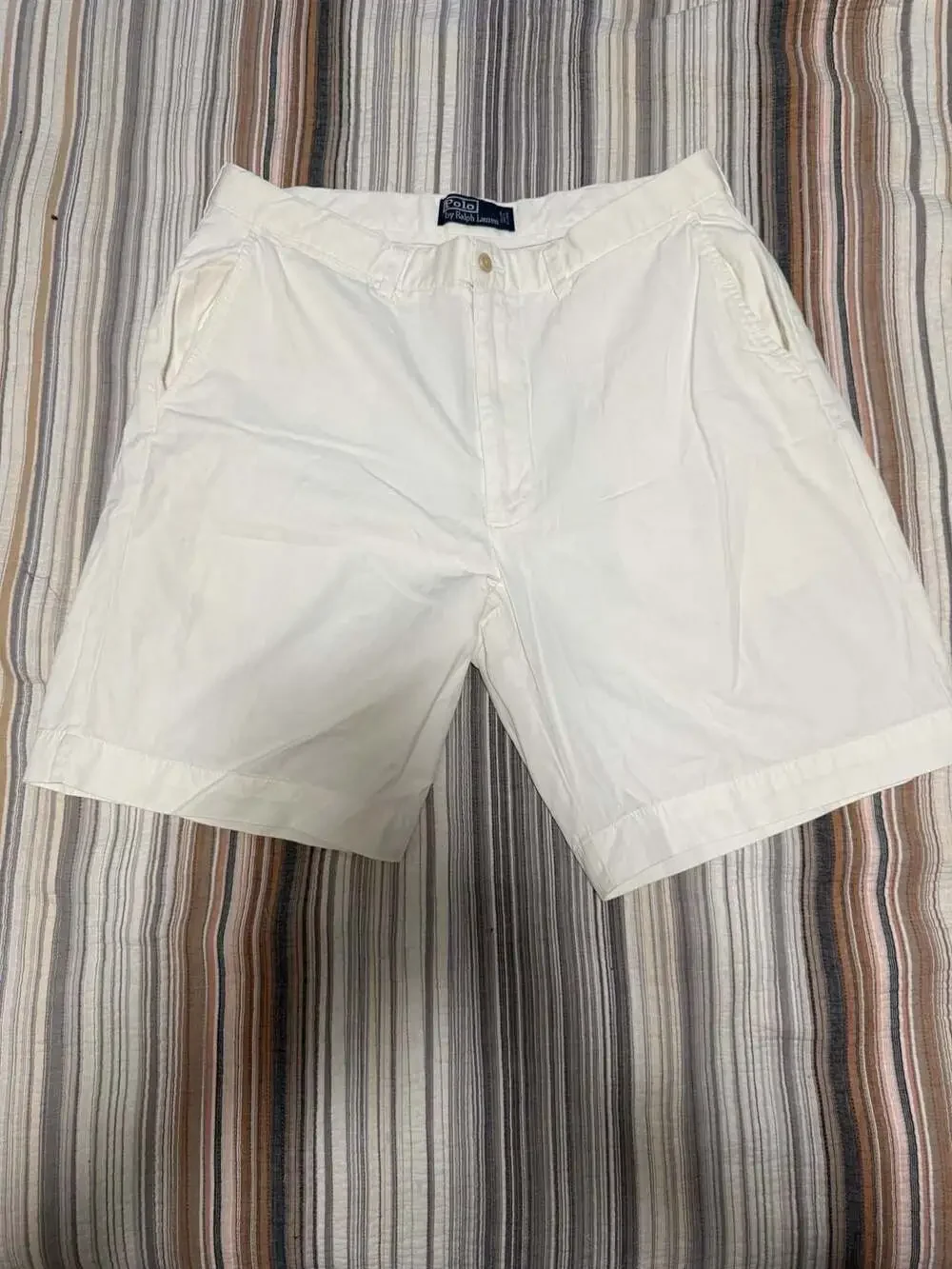 Polo Ralph Lauren Classic White Chino Shorts